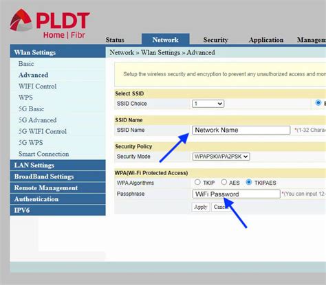 pldt home login